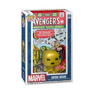 Funko Pop! Comic Book Cover with case: Marvel - Iron Man - Target ...